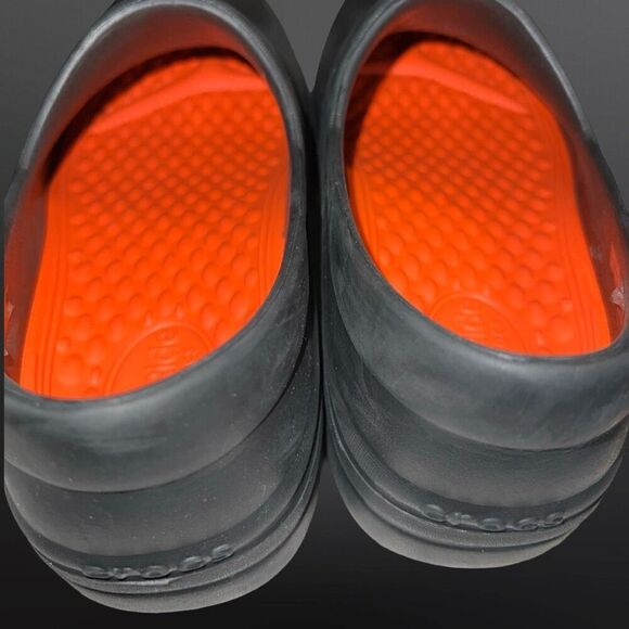 Crocs Neria Pro II Black Dual Comfort Clogs Size W 8 - Picture 5 of 9